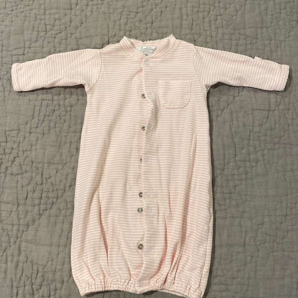 Kissy kissy preemie gown